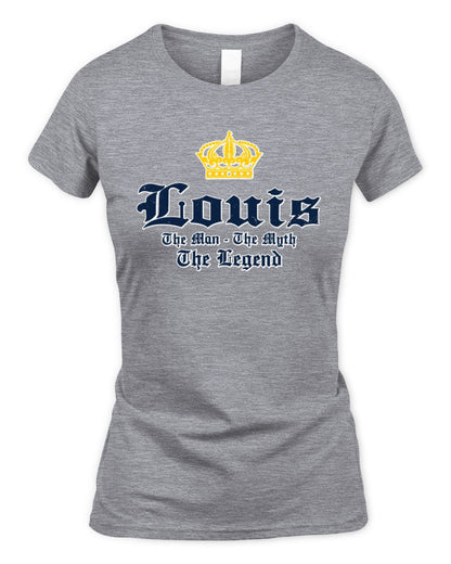 The Man The Myth The Legend Corona Beer T-Shirt LOUIS M1-S83 / Women's Standard T-Shirt / sport grey