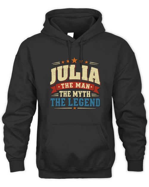 The Man The Myth The Legend Ribbon Vintage T-Shirt JULIA M1-56 / Unisex Hoodie / black