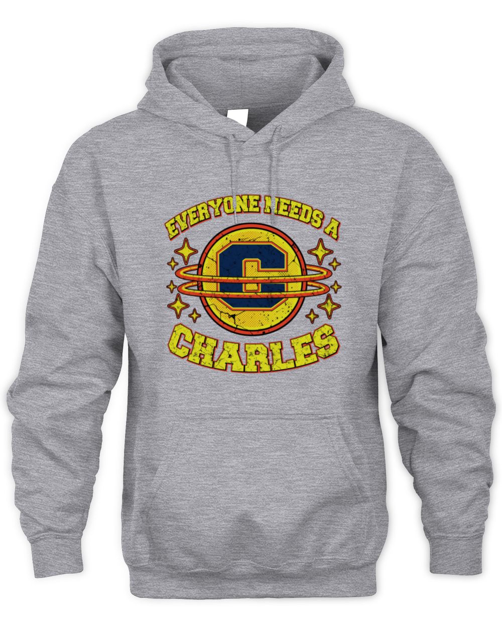 Everyone Needs a Your Name Shirt CHARLES M1-76 / Unisex Hoodie / sport grey