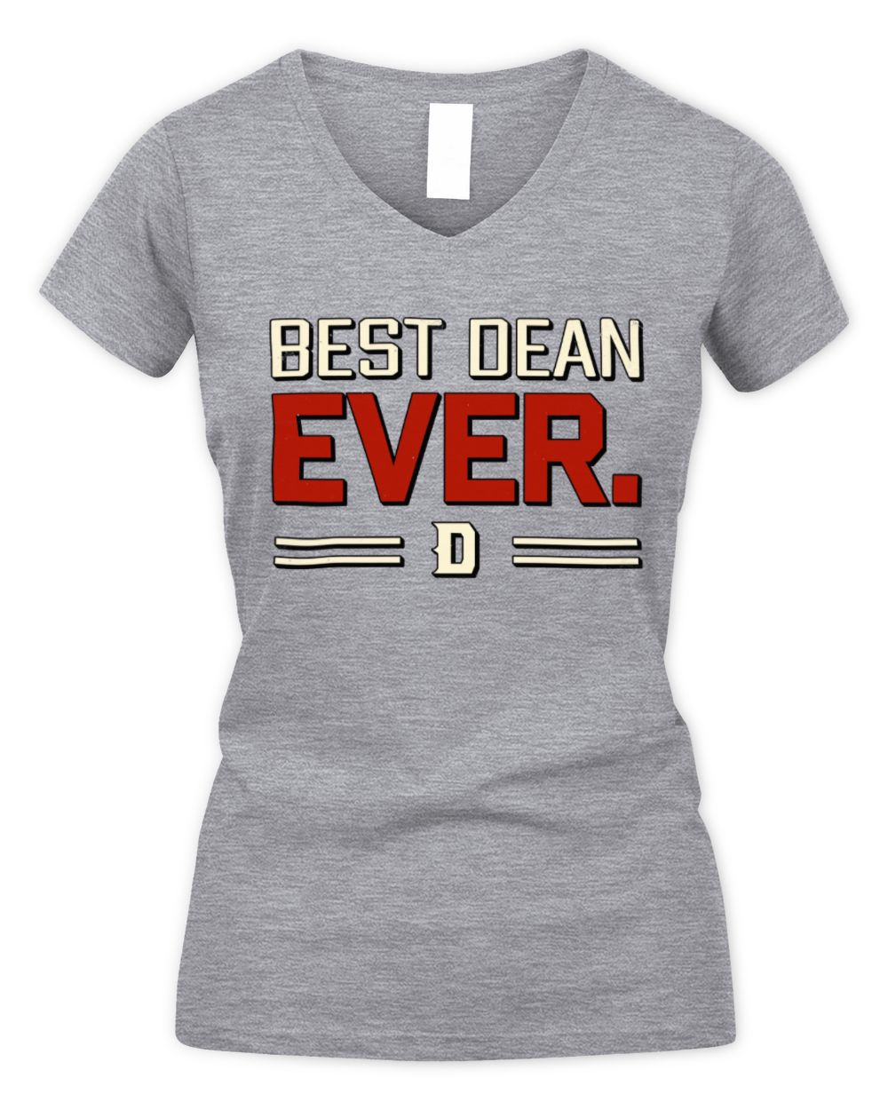 Best Your Name Ever Cool Shirt DEAN M1-58 / Women's V-Neck T-Shirt / sport grey