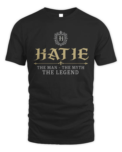 The Man The Myth The Legend Western Shirt KATIE M1-78 / Unisex Standard T-Shirt / black