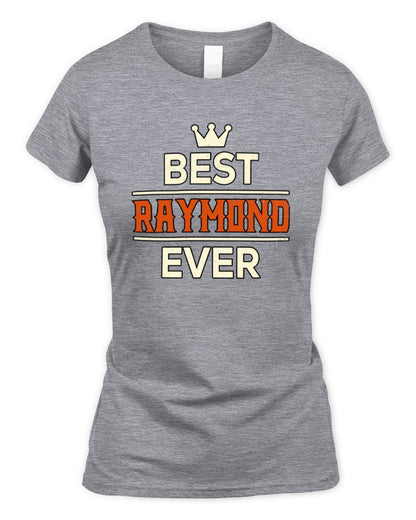 Best Your Name With Crown Shirt RAYMOND M1-59 / Women's Standard T-Shirt / sport grey