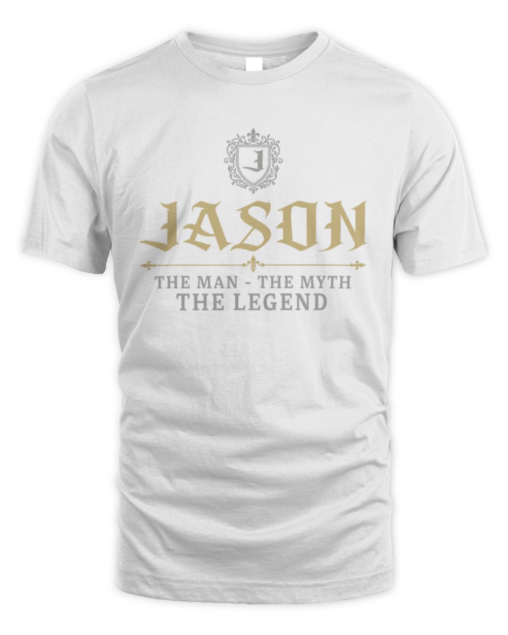 The Man The Myth The Legend Western Shirt JASON M1-78 / Unisex Standard T-Shirt / white
