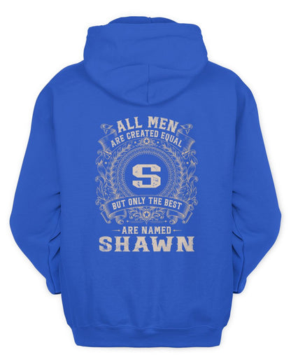 All Men Are Created Equal Cool Logo Shirt SHAWN M1-60 / Unisex Hoodie / royal