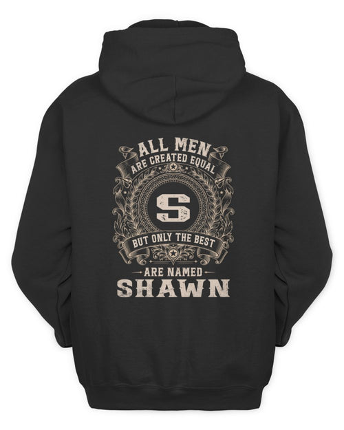 All Men Are Created Equal Cool Logo Shirt SHAWN M1-60 / Unisex Hoodie / black