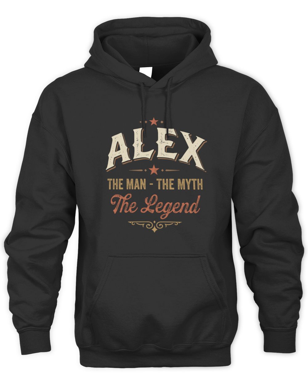 I'm Name I'm Not Rude I Just Have The Balls Funny T-Shirt ALEX M1-77 / Unisex Hoodie / black