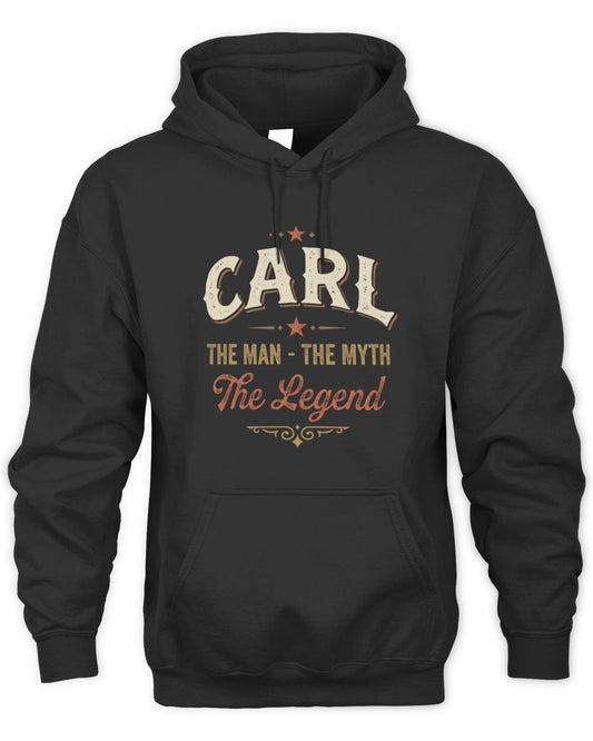 I'm Name I'm Not Rude I Just Have The Balls Funny T-Shirt CARL M1-77 / Unisex Hoodie / black
