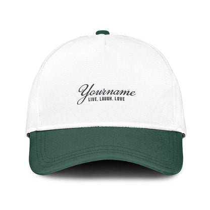 Live, Laugh, Love C16PF - Personalized Name Cap