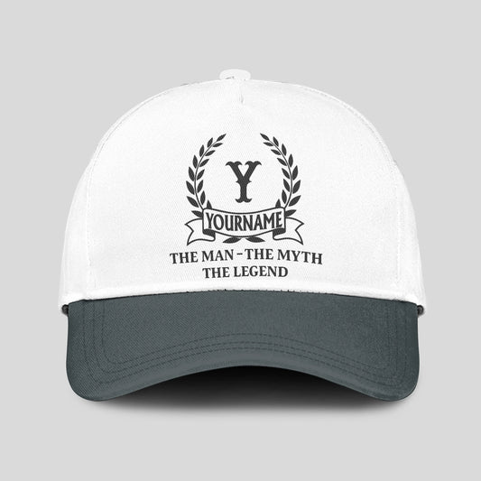 The man - The myth - The legend Classic Cap C26PF - Personalized Name Cap