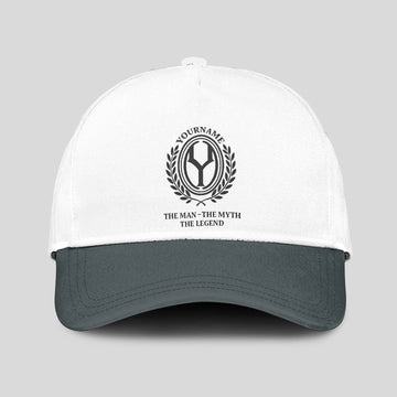 The man - The myth - The legend Classic Cap C17PF - Personalized Name Cap