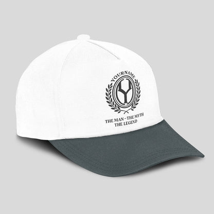 The man - The myth - The legend C17PF - Personalized Name Cap