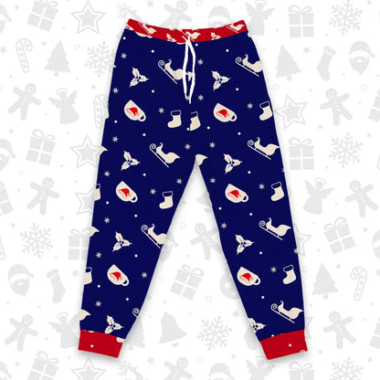 Custom Christmas Pajamas Set Tshirt & Pants