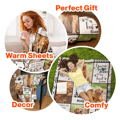You'll Be Missed - Personalized Photo Blanket