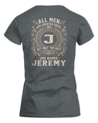 All Men Are Created Equal Cool Logo Shirt JEREMY M1-60 / Women's Standard T-Shirt / charcoal