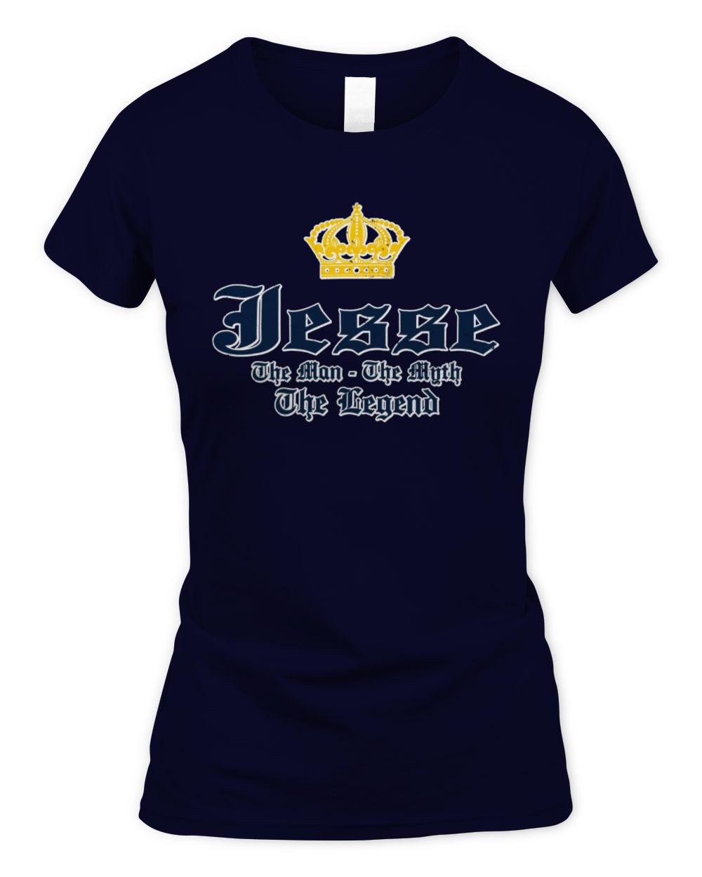 The Man The Myth The Legend Corona Beer T-Shirt JESSE M1-S83 / Women's Standard T-Shirt / navy