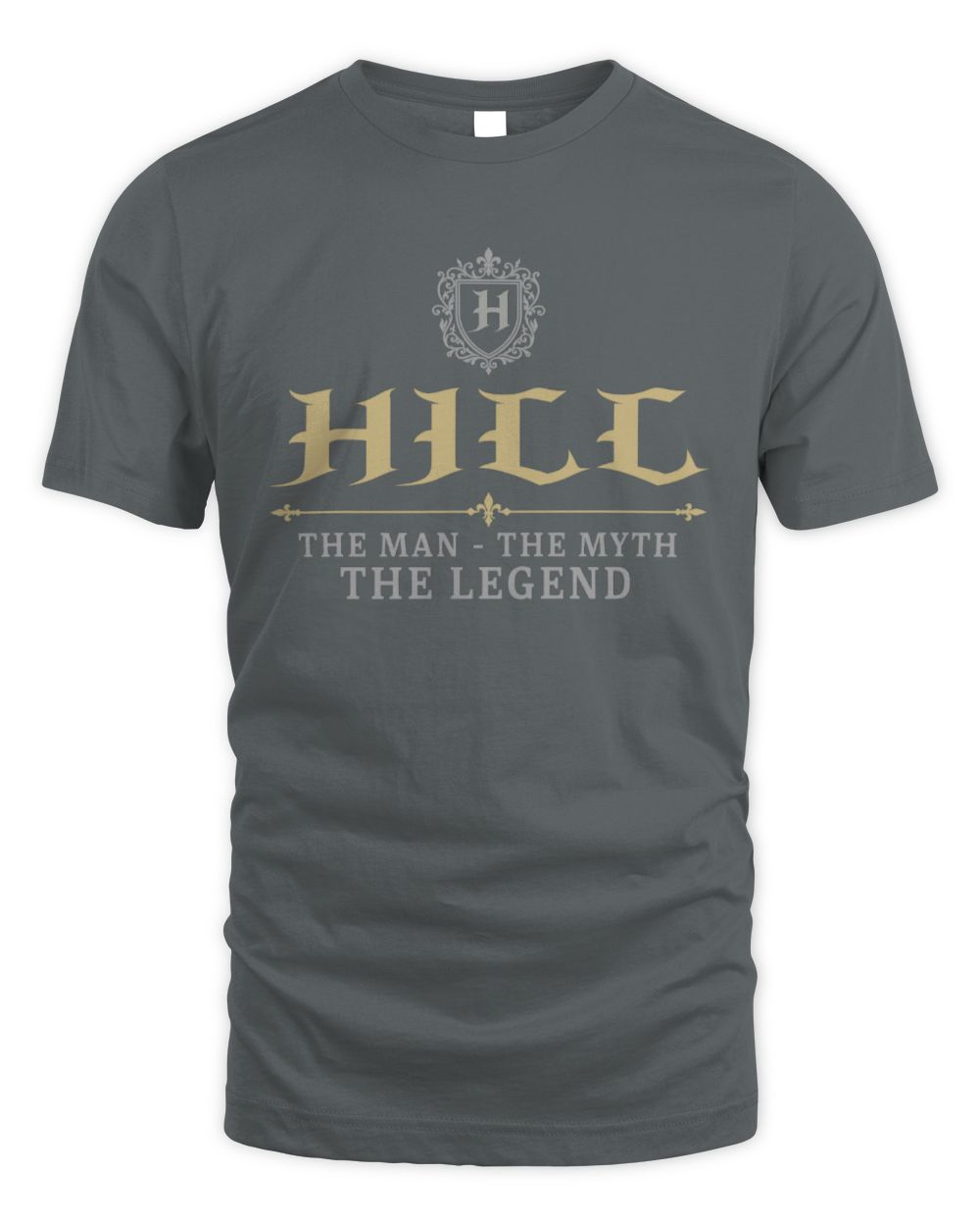 The Man The Myth The Legend Western Shirt HILL M1-78 / Unisex Standard T-Shirt / charcoal