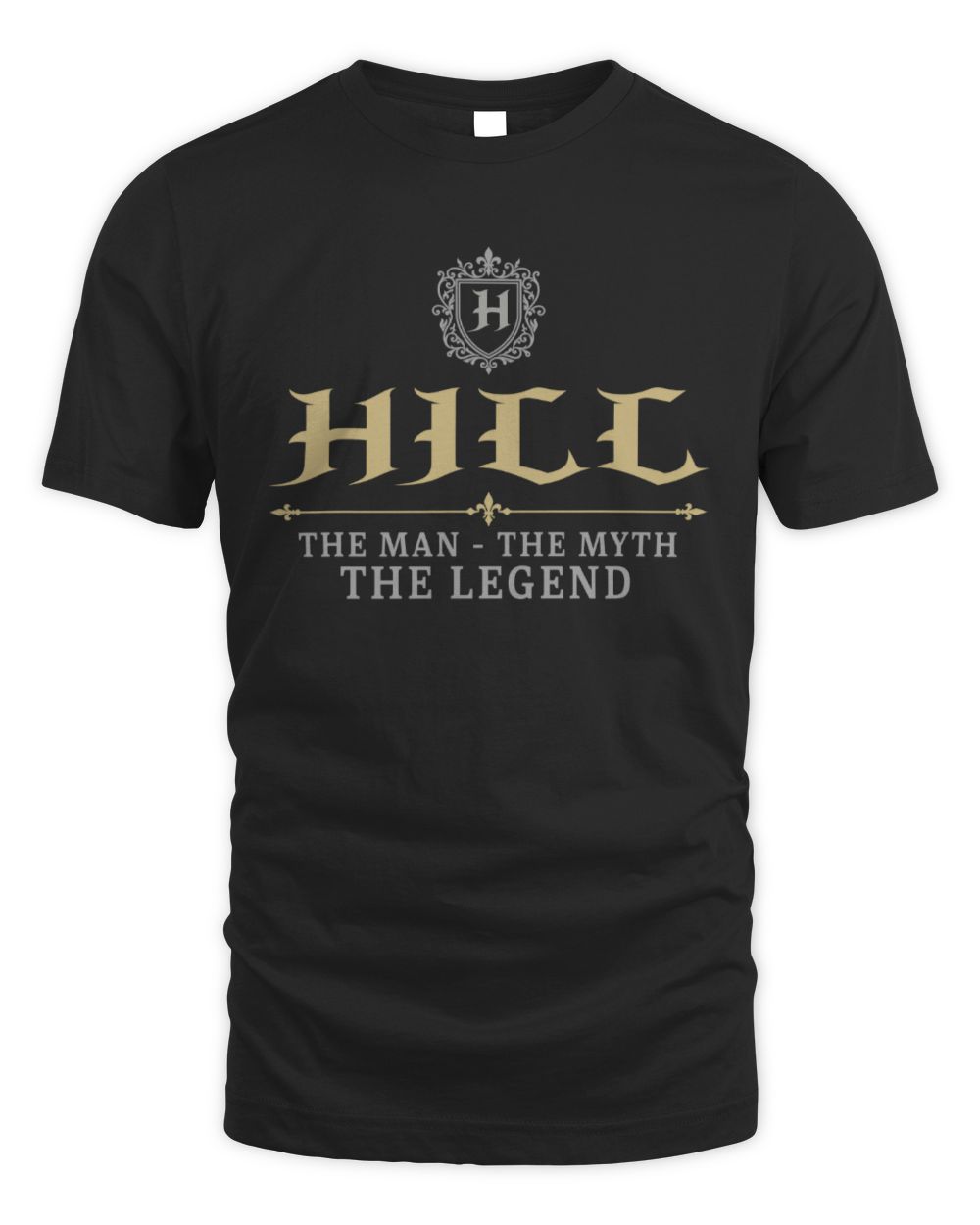 The Man The Myth The Legend Western Shirt HILL M1-78 / Unisex Standard T-Shirt / black