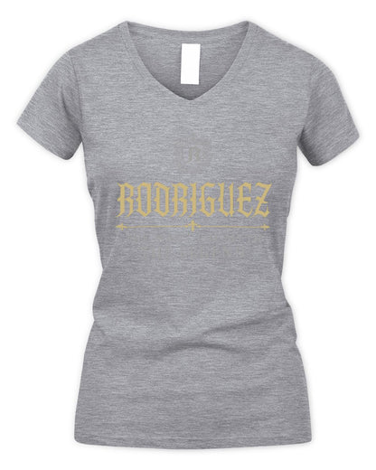The Man The Myth The Legend Western Shirt RODRIGUEZ M1-78 / Women's V-Neck T-Shirt / sport grey