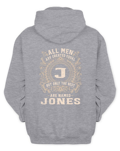 All Men Are Created Equal Cool Logo Shirt JONES M1-60 / Unisex Hoodie / sport grey
