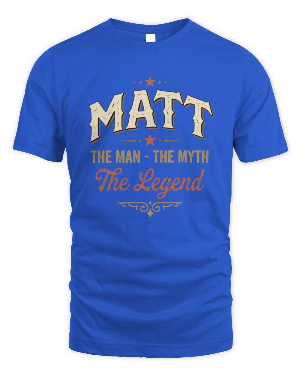 I'm Name I'm Not Rude I Just Have The Balls Funny T-Shirt MATT M1-77 / Unisex Standard T-Shirt / royal