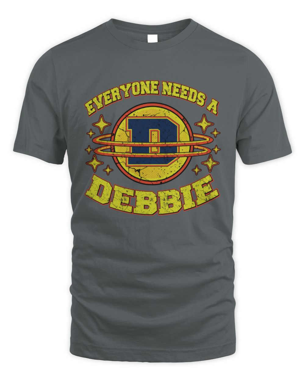 Everyone Needs a Your Name Shirt DEBBIE M1-76 / Unisex Standard T-Shirt / charcoal