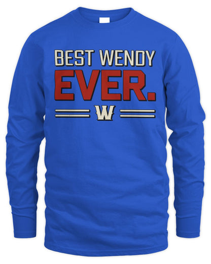 Best Your Name Ever Cool Shirt WENDY M1-58 / Men's Long Sleeved T-Shirt / royal