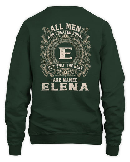 All Men Are Created Equal Cool Logo Shirt ELENA M1-60 / Unisex Sweatshirt / forest green