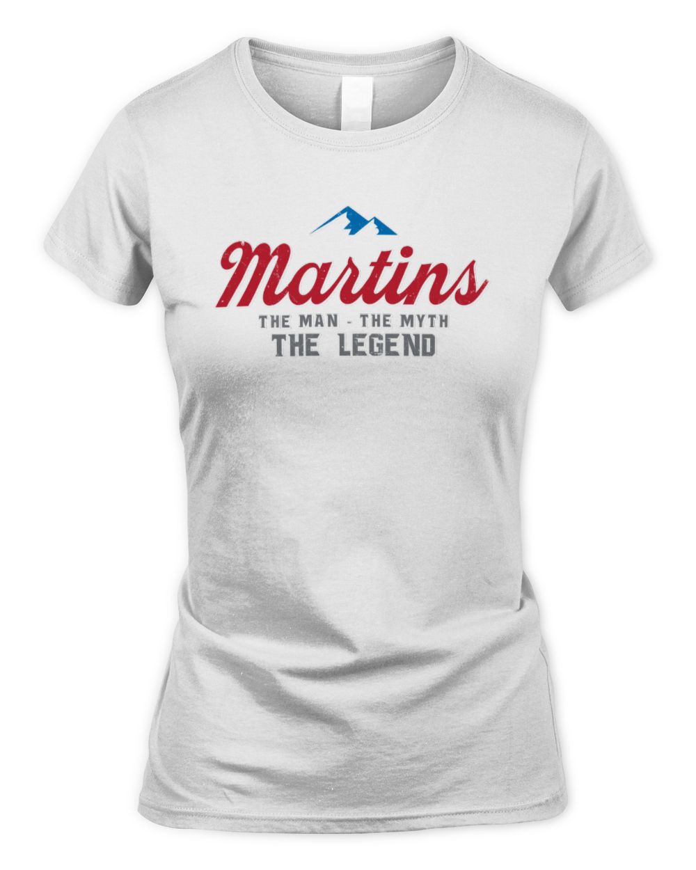 The Man The Myth The Legend Coors Light Beer T-Shirt MARTINS M1-S84 / Women's Standard T-Shirt / white