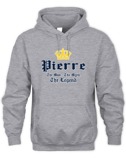 The Man The Myth The Legend Corona Beer T-Shirt PIERRE M1-S83 / Unisex Hoodie / sport grey
