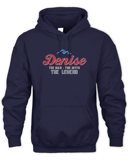 The Man The Myth The Legend Coors Light Beer T-Shirt DENISE M1-S84 / Unisex Hoodie / navy