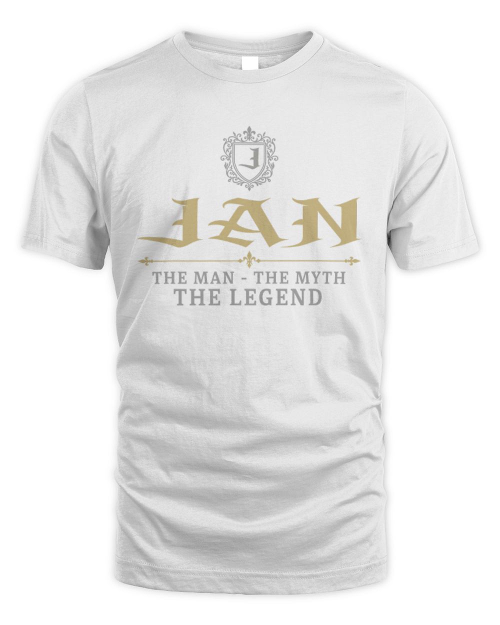 The Man The Myth The Legend Western Shirt JAN M1-78 / Unisex Standard T-Shirt / white