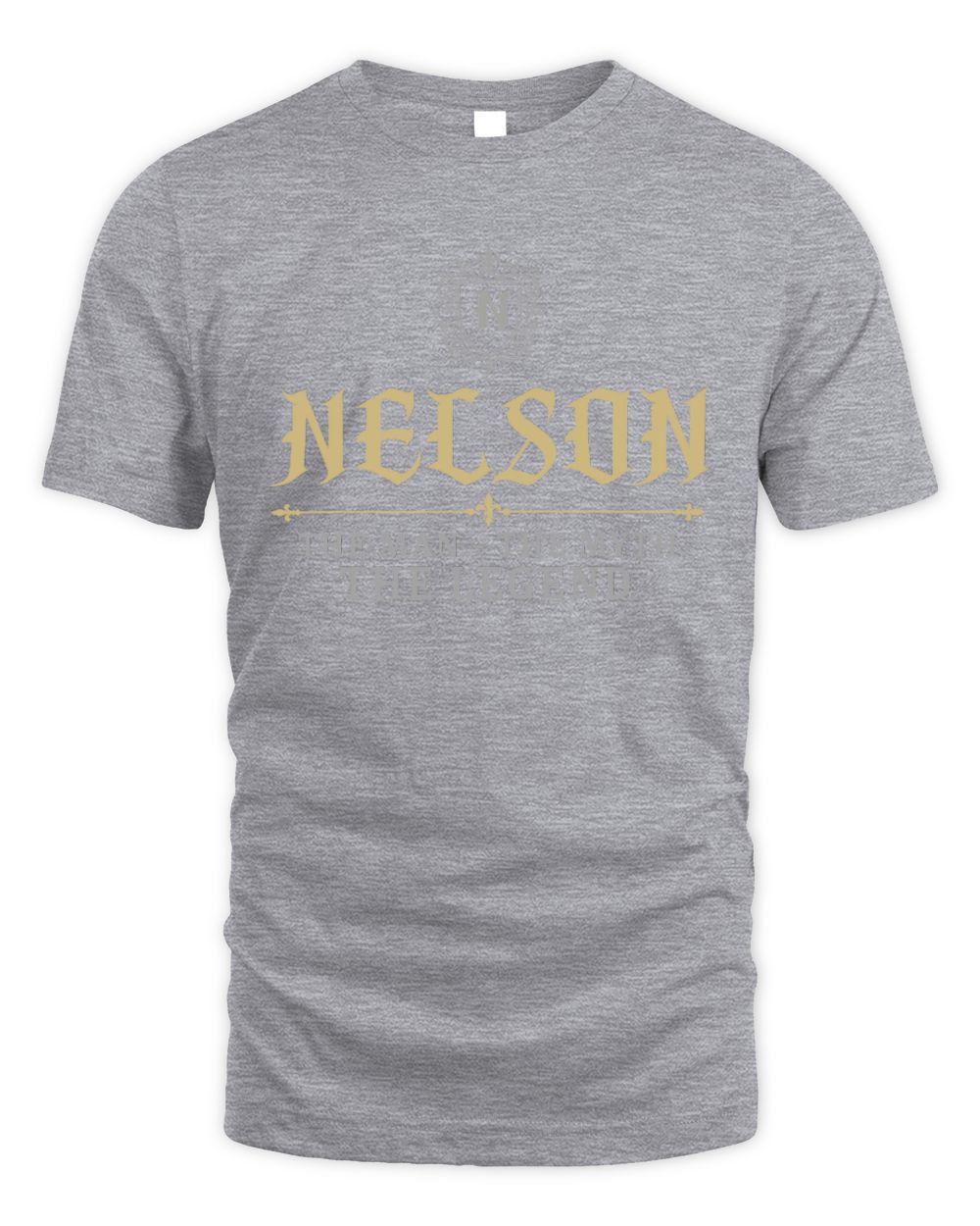 The Man The Myth The Legend Western Shirt NELSON M1-78 / Unisex Standard T-Shirt / sport grey