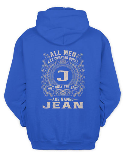 All Men Are Created Equal Cool Logo Shirt JEAN M1-60 / Unisex Hoodie / royal