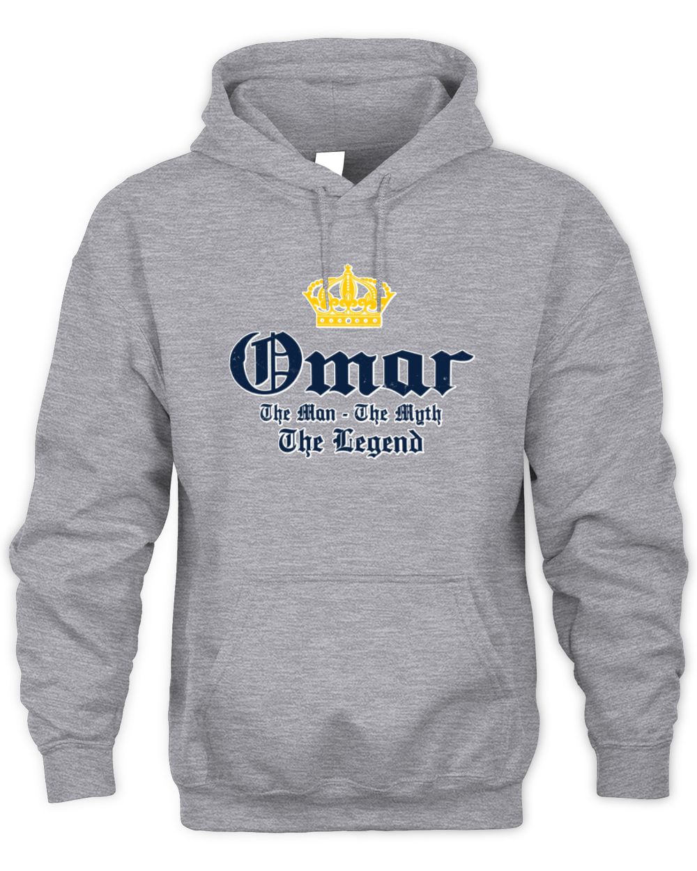 The Man The Myth The Legend Corona Beer T-Shirt OMAR M1-S83 / Unisex Hoodie / sport grey