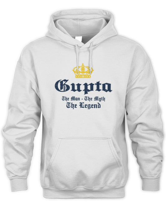 The Man The Myth The Legend Corona Beer T-Shirt GUPTA M1-S83 / Unisex Hoodie / white