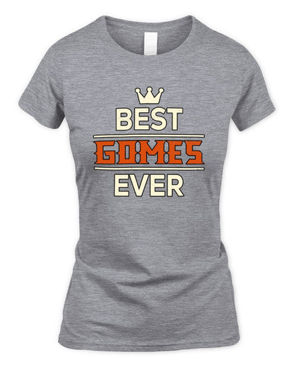 Best Your Name With Crown Shirt GOMES M1-59 / Women's Standard T-Shirt / sport grey