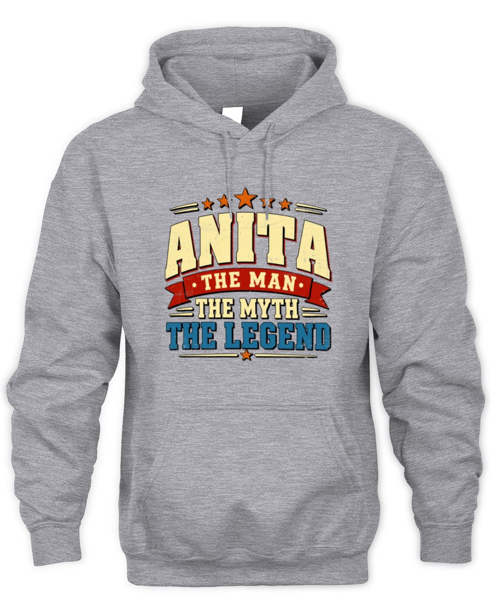 The Man The Myth The Legend Ribbon Vintage T-Shirt ANITA M1-56 / Unisex Hoodie / sport grey