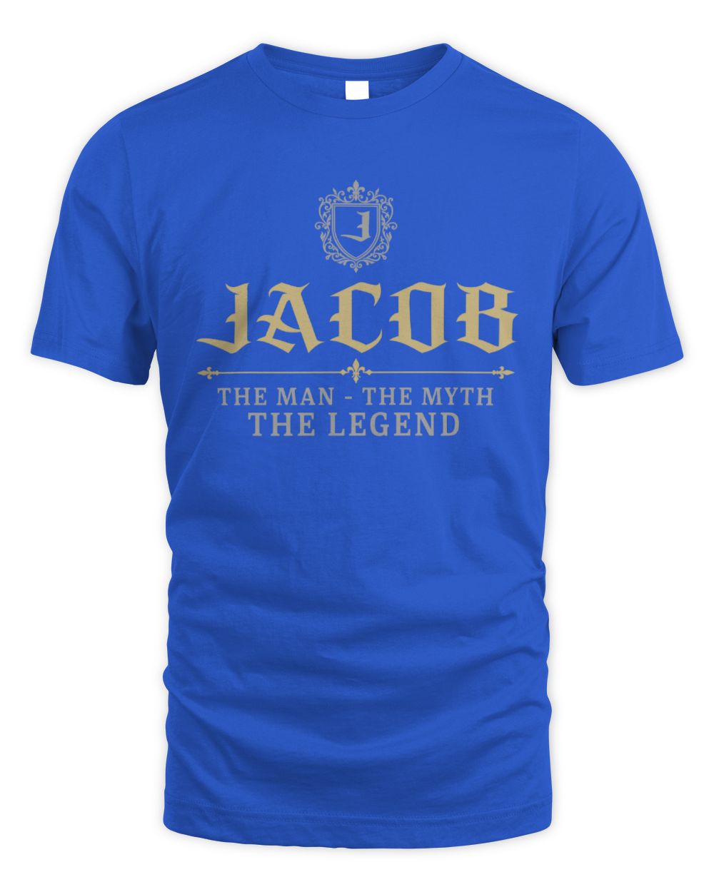 The Man The Myth The Legend Western Shirt JACOB M1-78 / Unisex Standard T-Shirt / royal