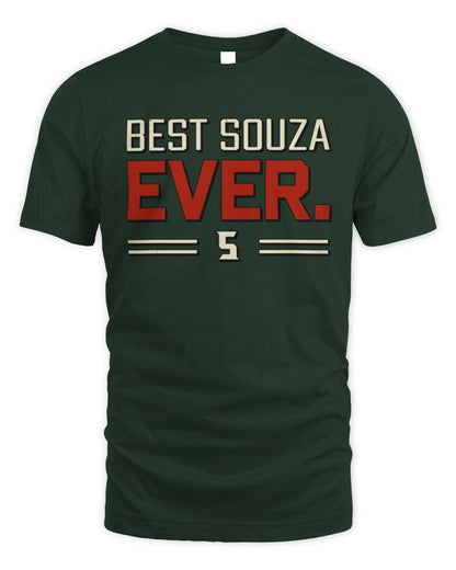 Best Your Name Ever Cool Shirt SOUZA M1-58 / Unisex Standard T-Shirt / forest green