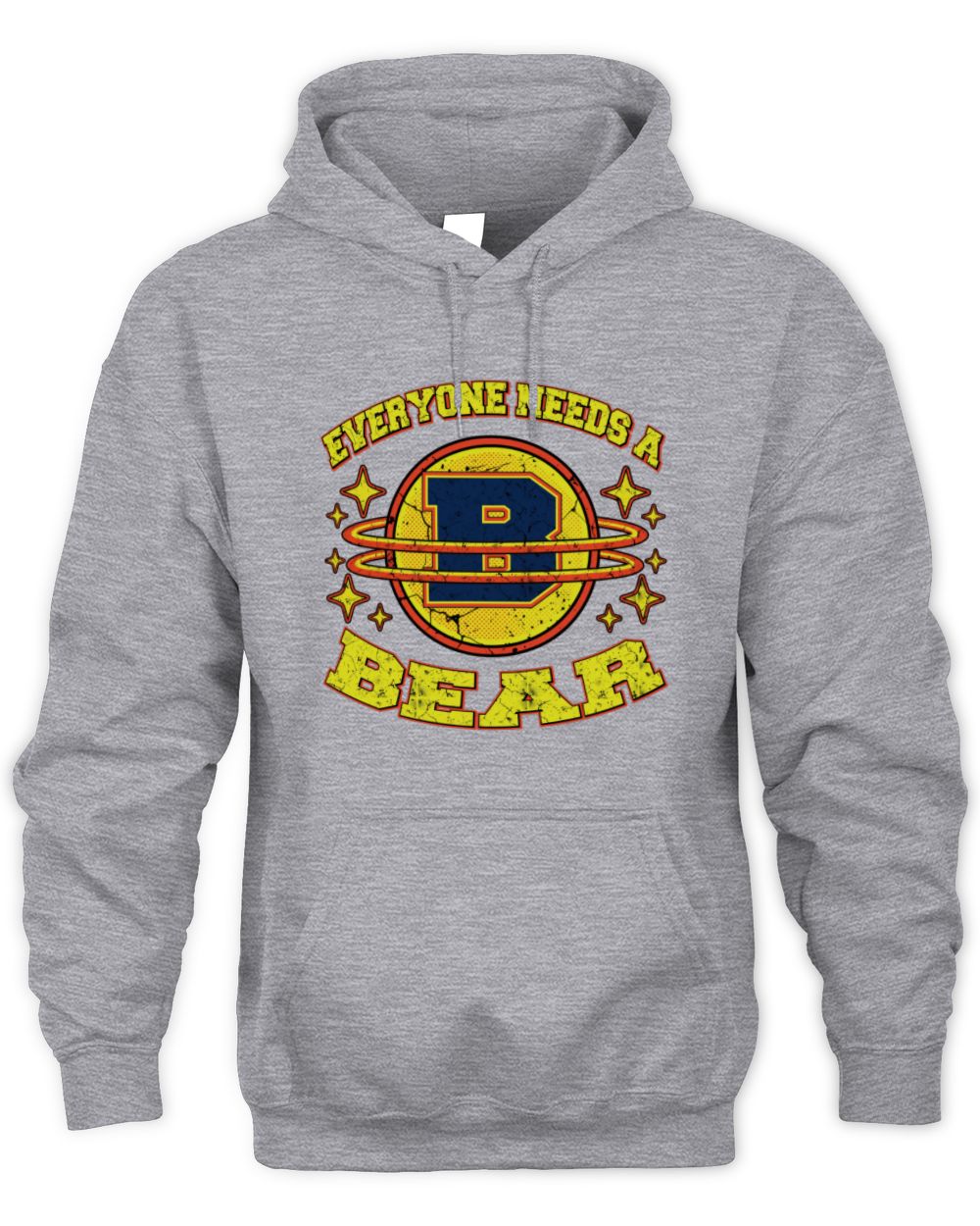 Everyone Needs a Your Name Shirt BEAR M1-76 / Unisex Hoodie / sport grey