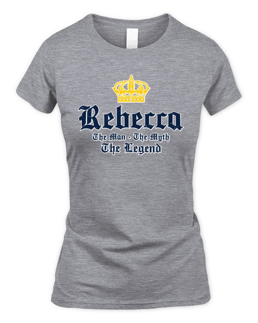 The Man The Myth The Legend Corona Beer T-Shirt REBECCA M1-S83 / Women's Standard T-Shirt / sport grey