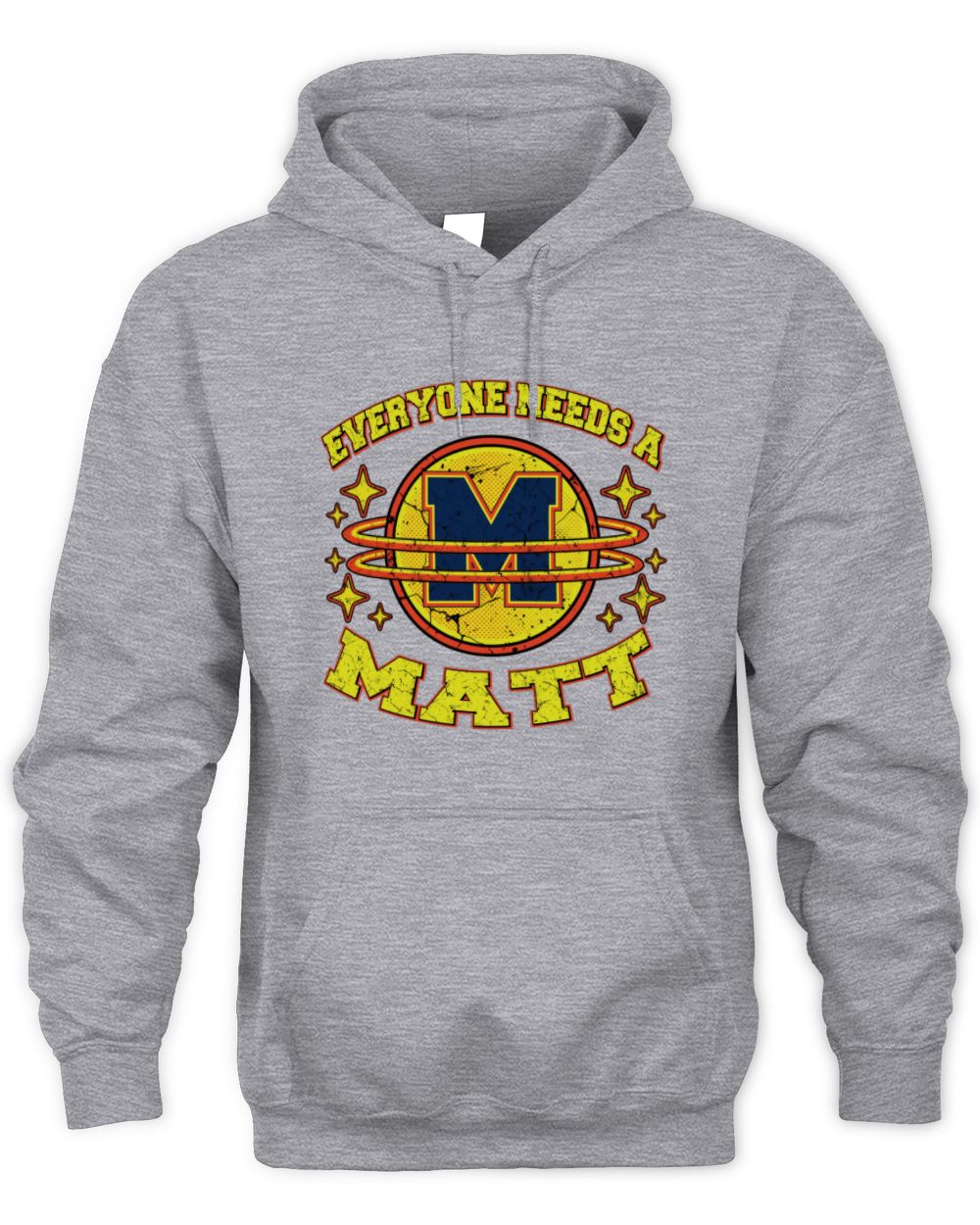 Everyone Needs a Your Name Shirt MATT M1-76 / Unisex Hoodie / sport grey