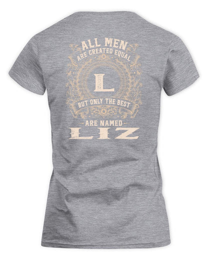 All Men Are Created Equal Cool Logo Shirt LIZ M1-60 / Women's Standard T-Shirt / sport grey