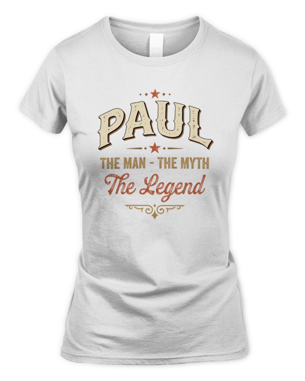 I'm Name I'm Not Rude I Just Have The Balls Funny T-Shirt PAUL M1-77 / Women's Standard T-Shirt / white