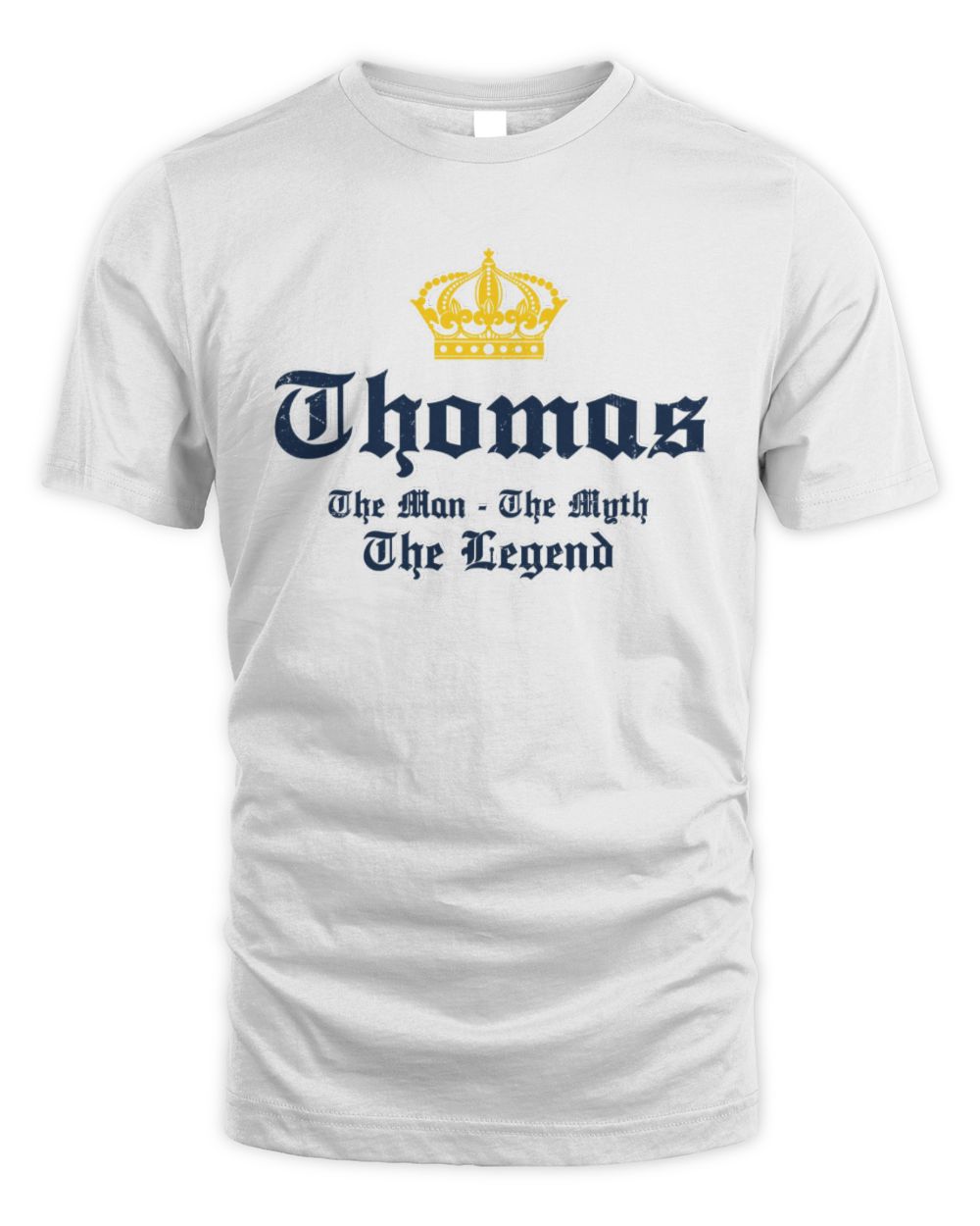 The Man The Myth The Legend Corona Beer T-Shirt THOMAS M1-S83 / Unisex Standard T-Shirt / white