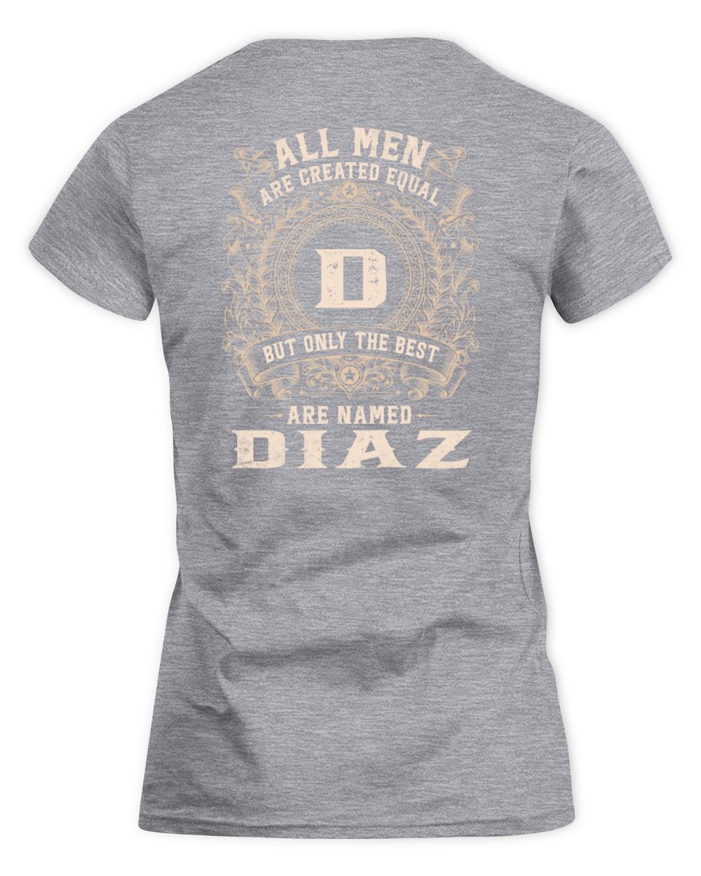 All Men Are Created Equal Cool Logo Shirt DIAZ M1-60 / Women's Standard T-Shirt / sport grey