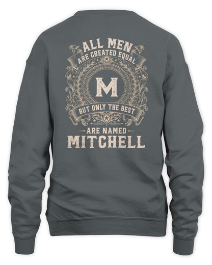 All Men Are Created Equal Cool Logo Shirt MITCHELL M1-60 / Unisex Sweatshirt / charcoal
