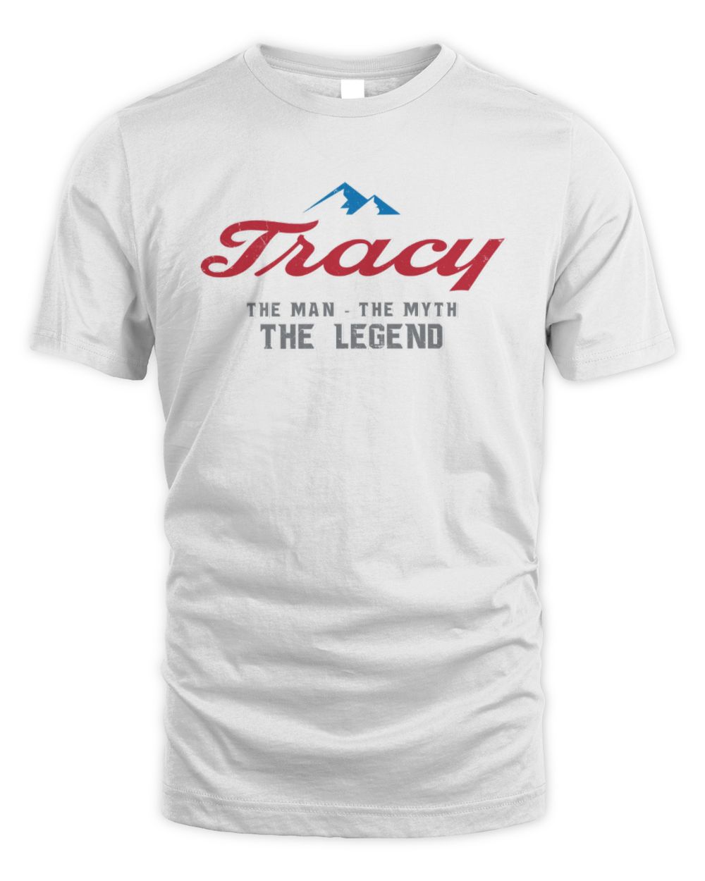 The Man The Myth The Legend Coors Light Beer T-Shirt TRACY M1-S84 / Unisex Standard T-Shirt / white