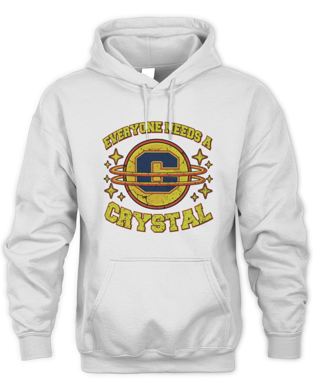 Everyone Needs a Your Name Shirt CRYSTAL M1-76 / Unisex Hoodie / white