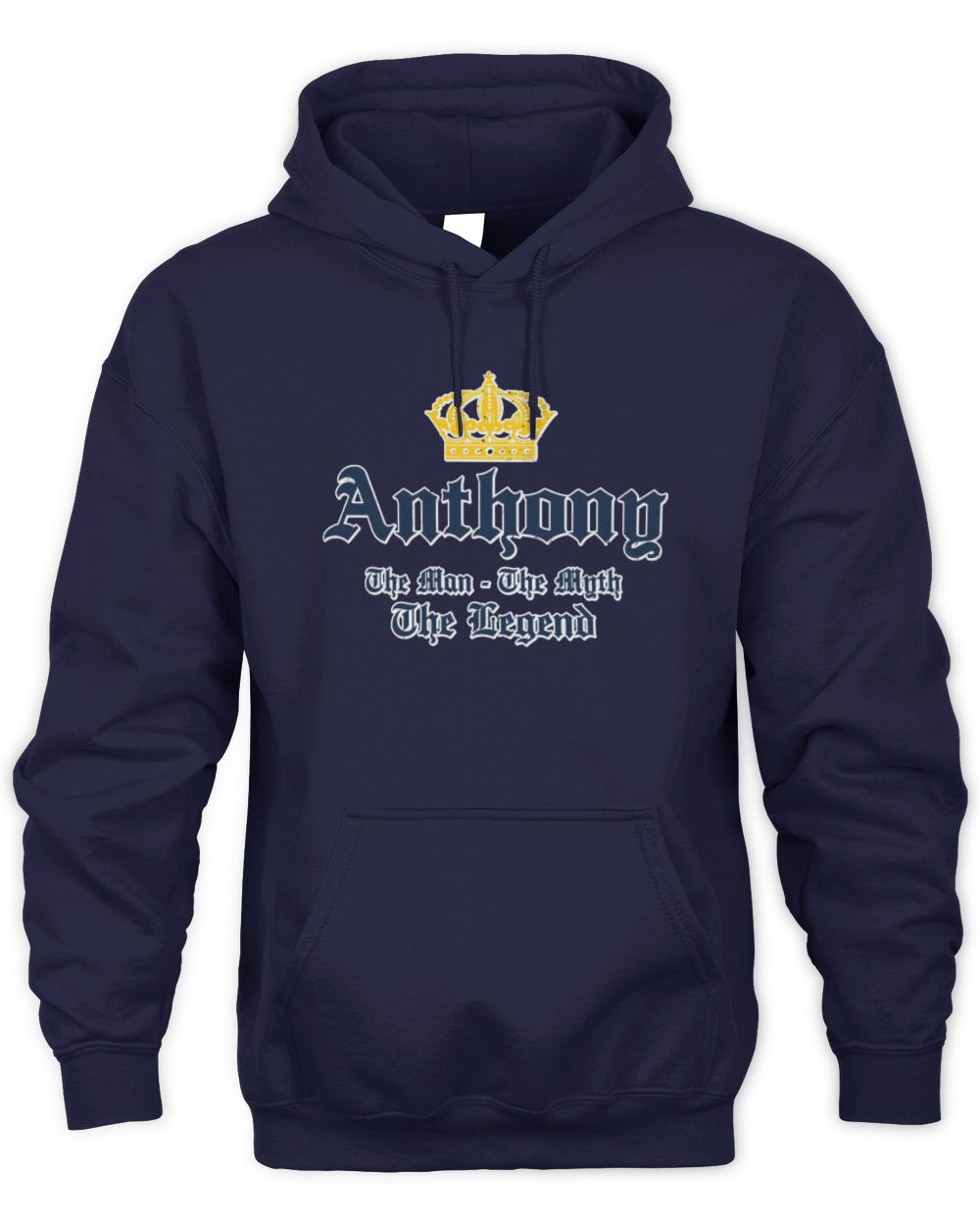 The Man The Myth The Legend Corona Beer T-Shirt ANTHONY M1-S83 / Unisex Hoodie / navy